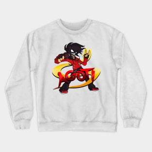 new AGOTI fnf mod character Graffiti Crewneck Sweatshirt